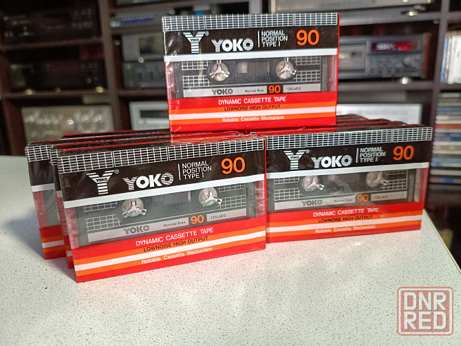 Запечатанные аудиокассеты YOKO-90 -Type-I Донецк - изображение 1