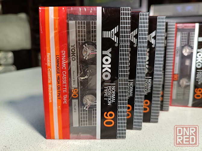 Запечатанные аудиокассеты YOKO-90 -Type-I Донецк - изображение 4