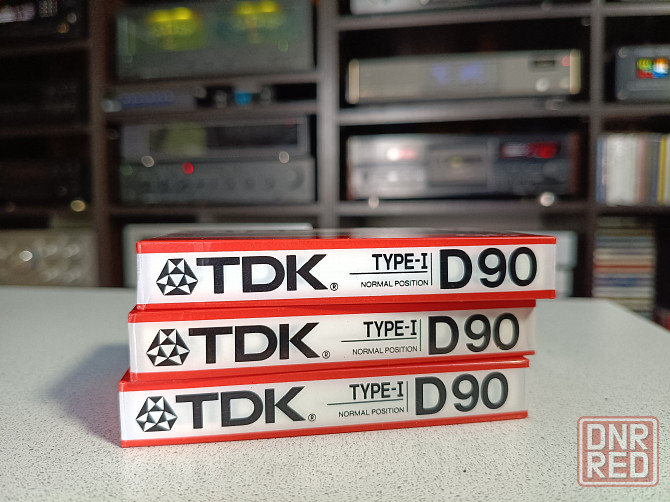 Запечатанные аудиокассеты TDK-D90 1986 г. Донецк - изображение 3