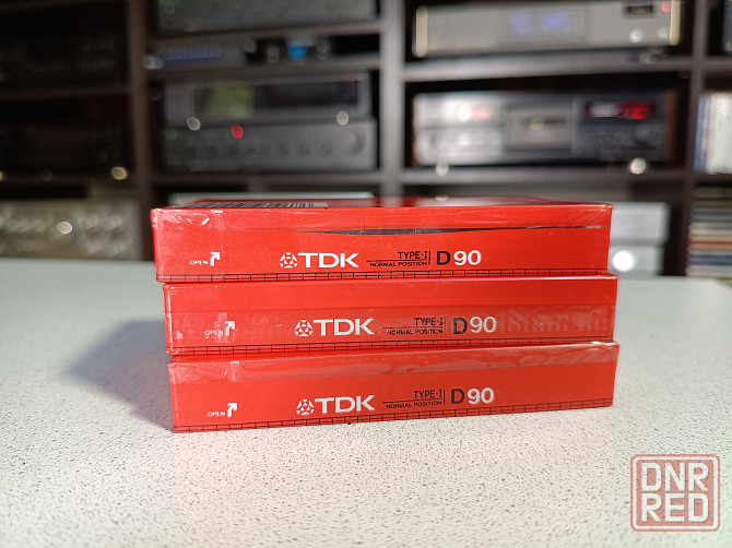Запечатанные аудиокассеты TDK-D90 1986 г. Донецк - изображение 4