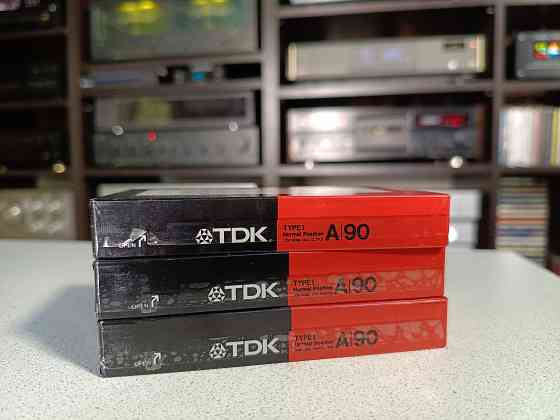 Запечатанные аудиокассеты TDK-А90 Донецк