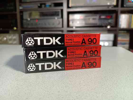 Запечатанные аудиокассеты TDK-А90 Донецк