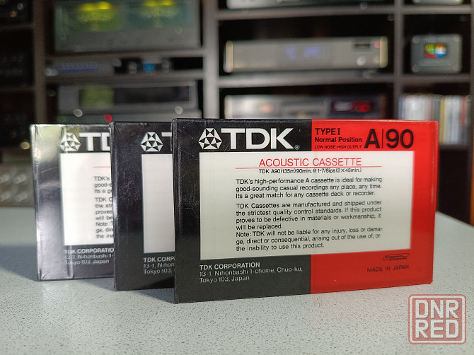 Запечатанные аудиокассеты TDK-А90 Донецк - изображение 2