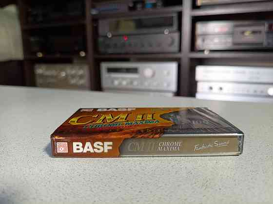 Запечатанная аудиокассета BASF-CMII -Chrome Maxima-100 Донецк
