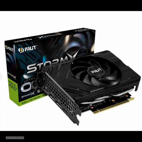 Видеокарта Palit GeForce RTX 4060Ti StormX OC 8Gb (NE6406TS19P1-1060F) Донецк