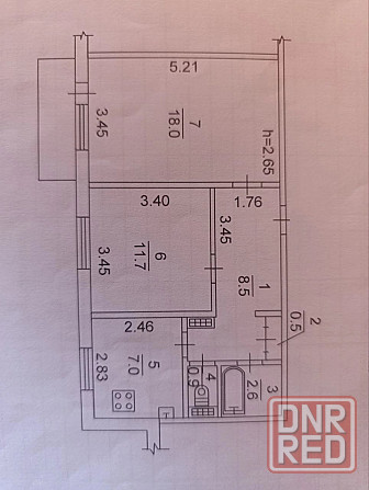 Продам 2к.кв. Цветочный, Буденновский район Донецк - изображение 10