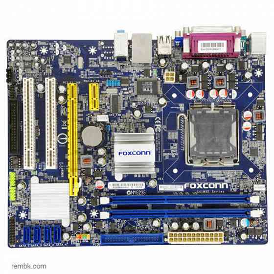 Материнская плата foxconn g41mxe lga775 б/у в макеевке днр | Гарантия Донецк