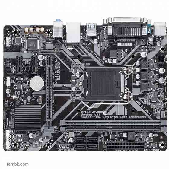 Материнская плата gigabyte h310m ds2 2.0 (rev. 1.0) по доступной цене в макеевке днр | Гарантия Донецк