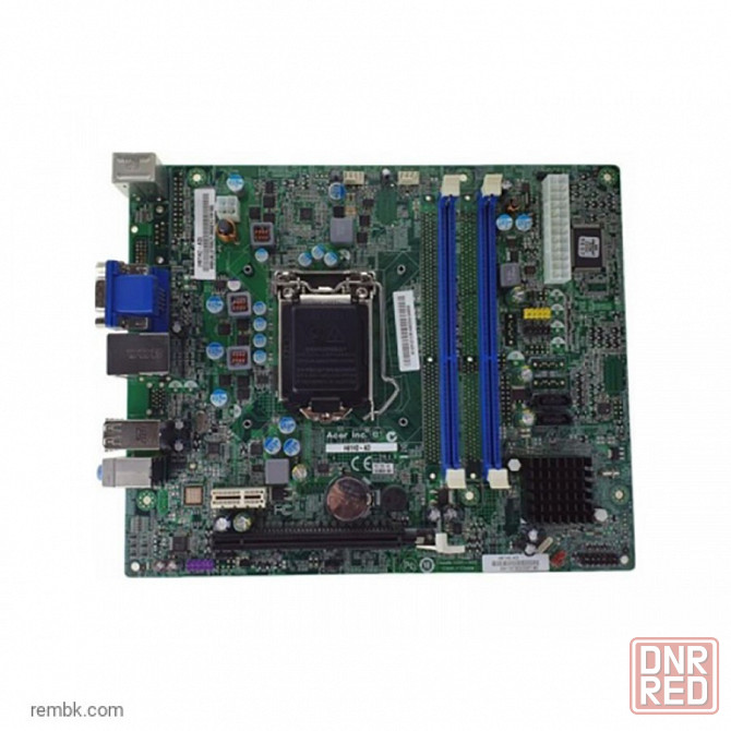 Материнская плата acer h61h2-ad lga1155 б/у в макеевке днр | Гарантия Донецк - изображение 1