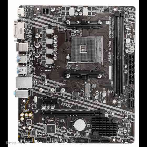 Материнская плата msi a520m-a pro am4 в макеевке днр | Гарантия Донецк