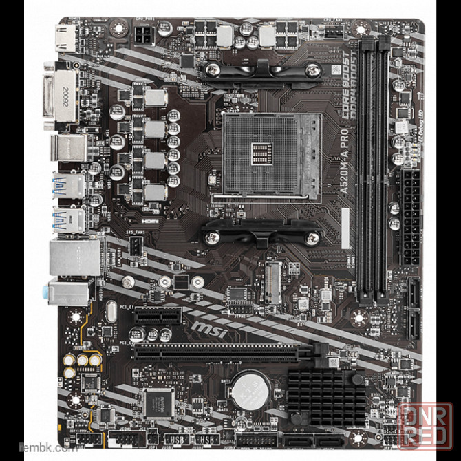 Материнская плата msi a520m-a pro am4 в макеевке днр | Гарантия Донецк - изображение 1