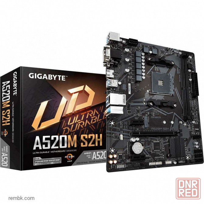 Материнская плата gigabyte a520m s2h (rev. 1.0) am4 в макеевке днр | Гарантия Донецк - изображение 1