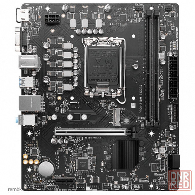 Материнская плата msi pro h610m-e ddr4 в макеевке днр | Гарантия Донецк - изображение 1