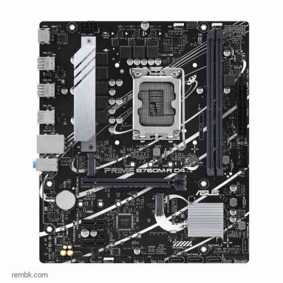 Материнская плата asus prime b760m-r d4 (lga1700, matx) в макеевке днр | Гарантия Донецк