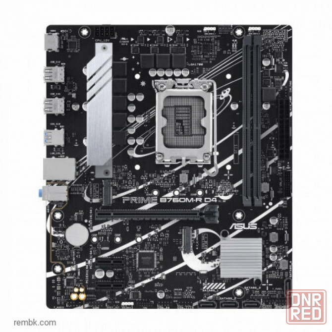 Материнская плата asus prime b760m-r d4 (lga1700, matx) в макеевке днр | Гарантия Донецк - изображение 1