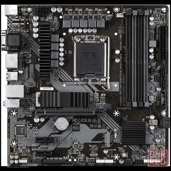 Материнская плата gigabyte b760m ds3h ddr4 lga1700 в макеевке днр | Гарантия Донецк - изображение 1