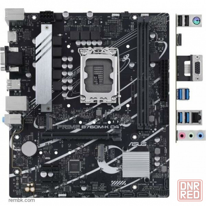 Материнская плата asus prime b760m-k d4 socket 1700 b760 2xddr4 1xpci-e 16x 2xpci-e 1x 4xsata iii matx retail в макеевке днр | Гарантия Донецк - изображение 1