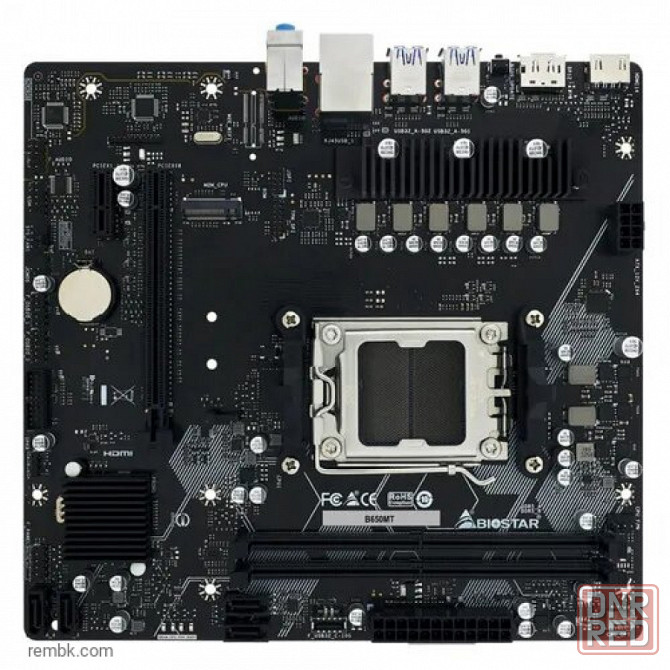 Материнская плата biostar b650mt, socketam5, amd b650, matx, ret | Гарантия Донецк - изображение 1