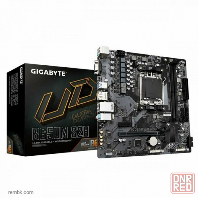 Материнская плата gigabyte b650m s2h, socket am5, matx, rtl в макеевке днр | Гарантия Донецк - изображение 1