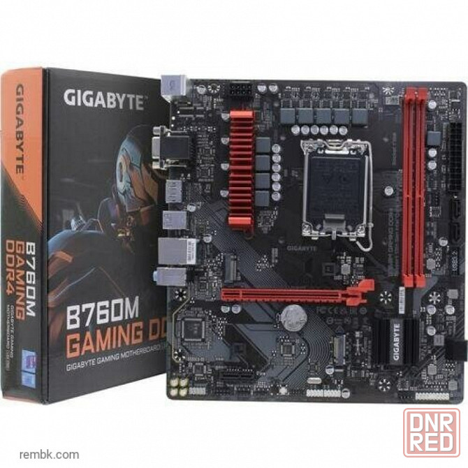 Материнская плата gigabyte b760m gaming ddr4 (rev. 1.0) lga1700 в макеевке днр | Гарантия Донецк - изображение 1