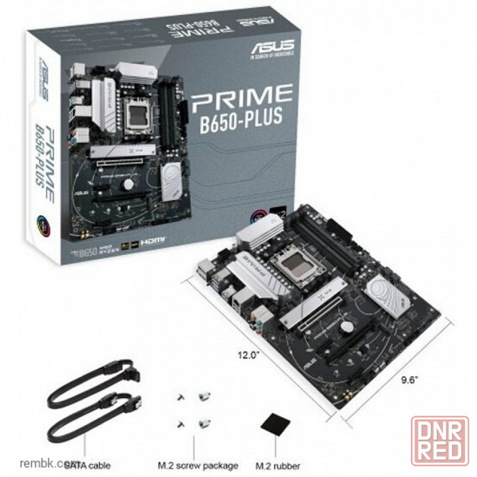 Материнская плата asus prime b650-plus (am5, atx) по доступной цене в макеевке днр | Гарантия Донецк - изображение 1