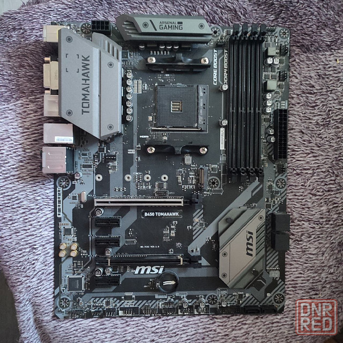 B450 Tomahawk MSI (AM4) материнская плата Донецк - изображение 1