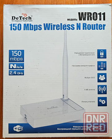 WiFi роутер Detech WR011 Макеевка - изображение 1
