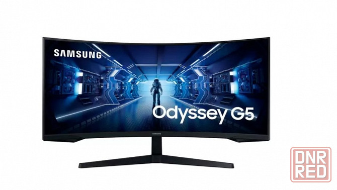 Монитор 34" Samsung Odyssey G5 LC34G55TWWIXCI 165Hz Донецк - изображение 1