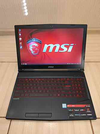 MSI GL63-8re/15,6/16Гб DDR4/SSD М2-128 Гб+HDD (1000Гб)/GTX 1060/ 43 999 Донецк