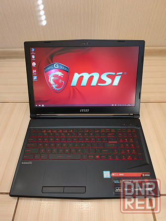 MSI GL63-8re/15,6/16Гб DDR4/SSD М2-128 Гб+HDD (1000Гб)/GTX 1060/ 43 999 Донецк - изображение 1
