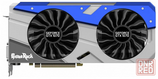 Видеокарта Palit GeForce GTX 1070 GameRock 8GB Донецк - изображение 1