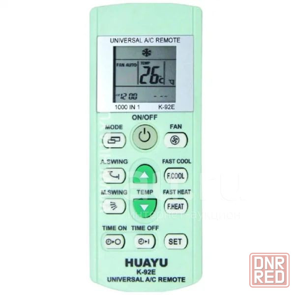 Пульт универсальный для кондиционера Huayu K-92E Донецк - изображение 2