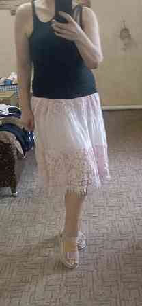 Продам юбку летнюю розовую, р 46-52 Донецк