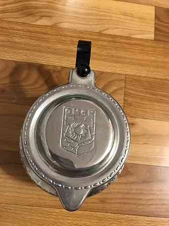 Молочник, кофейник металлический времён Союза. Донецк