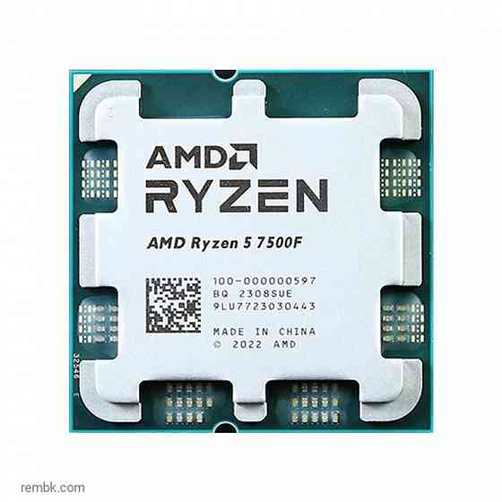 Процессор amd ryzen 5 7500f (am5, 6/12 до 5 ггц, ddr5 до 5200 мгц) oem в макеевке днр | Гарантия Донецк