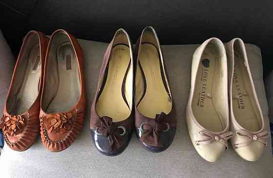 Балетки женские кожаные clarks, ecco, george Макеевка