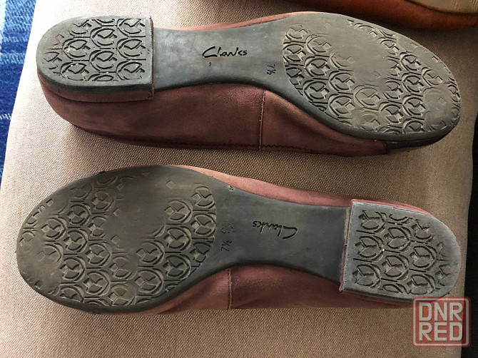 Балетки женские кожаные clarks, ecco, george Макеевка - изображение 7