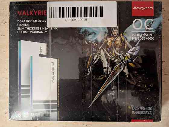 Оперативная память Asgard Valkyrie DDR4 3600 CL18 2X8GB Донецк