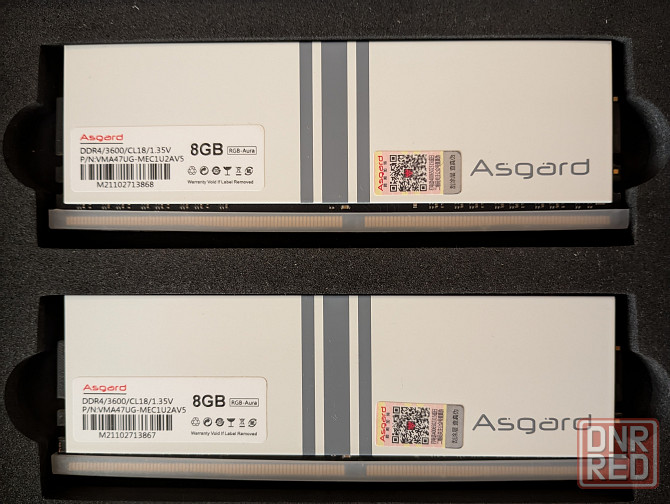 Оперативная память Asgard Valkyrie DDR4 3600 CL18 2X8GB Донецк - изображение 1