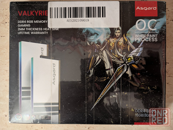 Оперативная память Asgard Valkyrie DDR4 3600 CL18 2X8GB Донецк - изображение 2