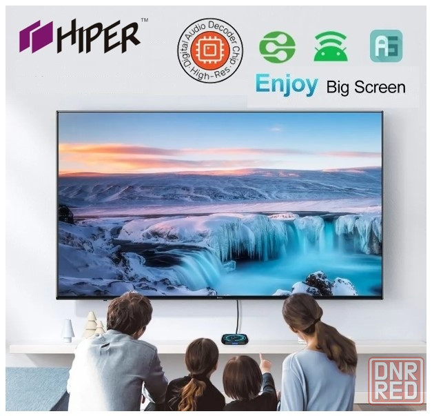 Медиаплеер (смарт тв приставка) HIPER tv i6 pro Донецк - изображение 6