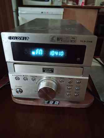 Музыкальный центр qoldyip vcd -350 r + акустика rft b9251 Донецк