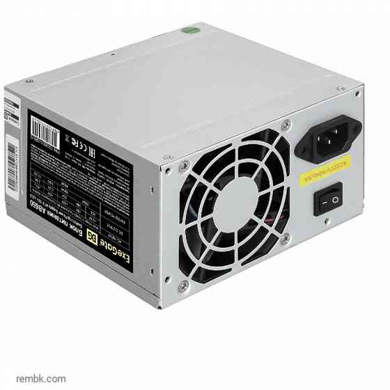 Блок питания exegate ab650 (atx, 8cm fan, 24pin, 4pin, 3xsata, 2xide, fdd), ex292143rus oem в макеевке днр | Гарантия Донецк