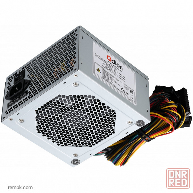 Блок питания qdion qd450 80+ 450w oem | Гарантия Донецк - изображение 1