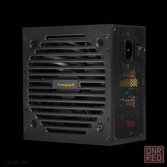 Блок питания hspd 650 вт hspd hsi-650bs-bk | Гарантия Донецк - изображение 1