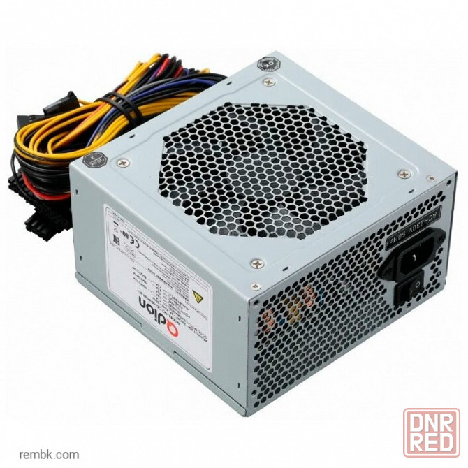 Блок питания qdion qd-500pnr 80+ 500w oem в макеевке днр | Гарантия Донецк - изображение 1