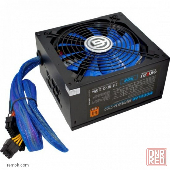 Блок питания ginzzu mc700 80+bronze по доступной цене в макеевке днр | Гарантия Донецк - изображение 1