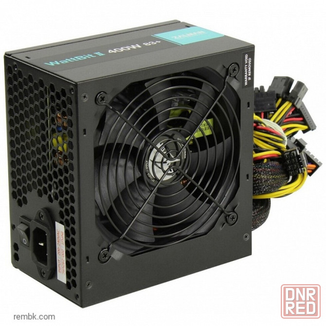 Блок питания zalman wattbit ii zm400-xeii 400w черный | Гарантия Донецк - изображение 1