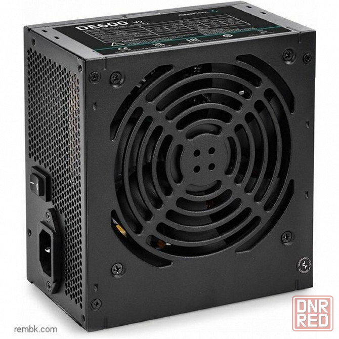 Блок питания deepcool de600 v2 game storm, 450вт, 120мм, черный, retail [dp-de600-wgeu-ru/de600us-ph] | Гарантия Донецк - изображение 1