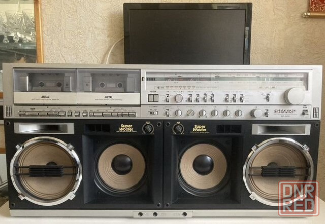 Магнитола Sharp GF-909 ( частично работает ) Донецк - изображение 1